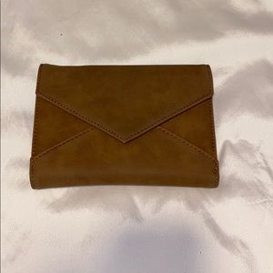 Tan/Brown wallet & card holder